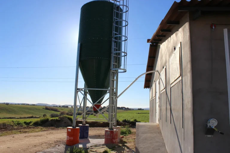 Equipamiento eficiente en una granja porcina